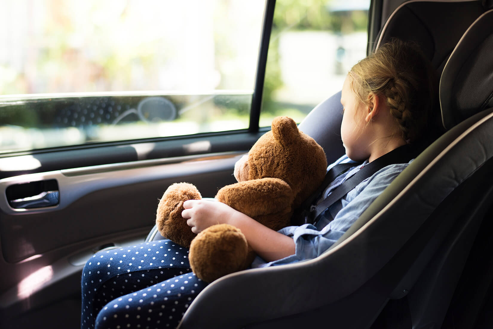 how a car crash affects a child